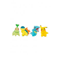 POKEMON PACK DE 4 FIGURINES BATTLE FIGURE SET 5 CM