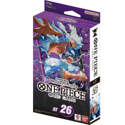 ONE PIECE TRADING CARD GAME STARTER DECK ST 26 PURPLE BLACK MONKEY D LUFFY VERSION ANGLAISE