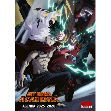 AGENDA MY HERO ACADEMIA 2025-2026