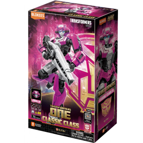 TRANSFORMERS MODEL KIT BLOKEES CLASS 13 ELITA