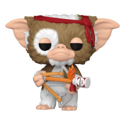 GIZMO WITH BOW GREMLINS POP MOVIE VINYL FIGURINE 9 CM
