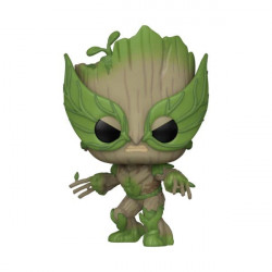 POP MARVEL WE ARE GROOT WOLVERINE VIN FIG
