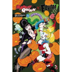 HARLEY QUINN X ELVIRA 1 CVR A CONNER 1