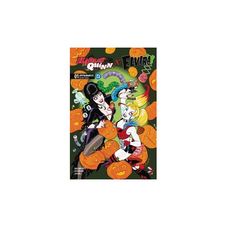 HARLEY QUINN X ELVIRA 1 CVR A CONNER 1