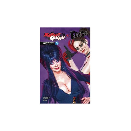 HARLEY QUINN X ELVIRA 1 CVR E SPEARS
