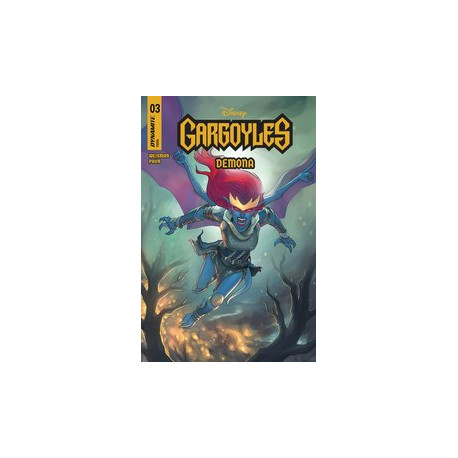 GARGOYLES DEMONA 3 CVR A HETRICK