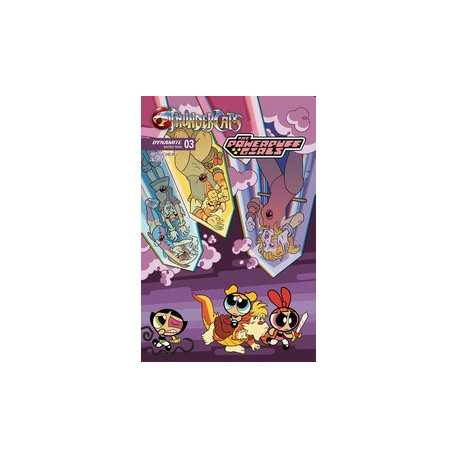 THUNDERCATS POWERPUFF GIRLS 3 CVR B ENGLE