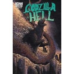 GOZILLA 70TH ANNIV FOIL CLASSIC GODZILLA IN HELL 1