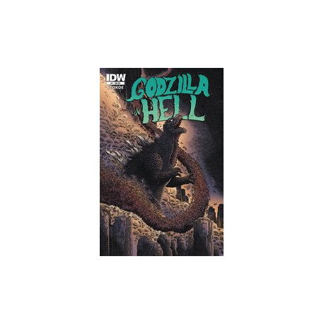 GOZILLA 70TH ANNIV FOIL CLASSIC GODZILLA IN HELL 1