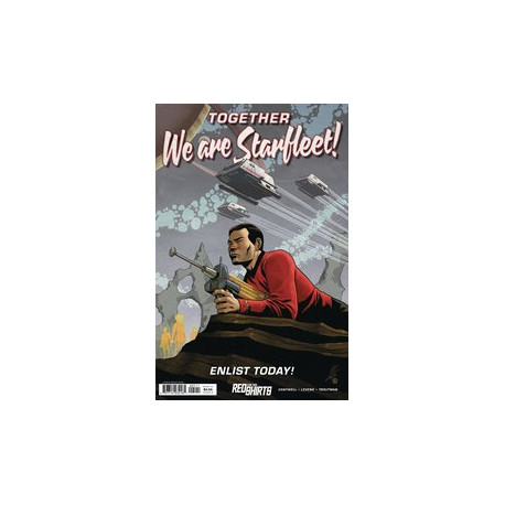 STAR TREK RED SHIRTS 2 CVR B LEVENS