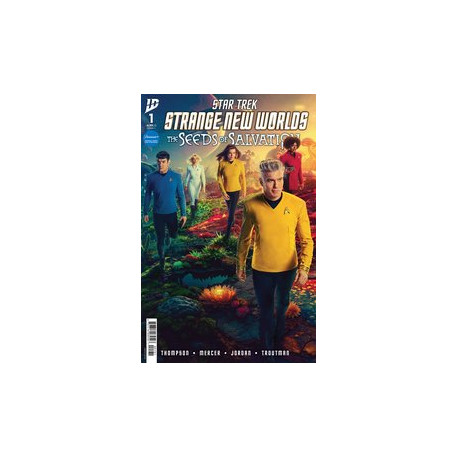 STAR TREK STRANGE NEW WORLDS SEEDS OF SALVATION 1 CVR C PHOTO