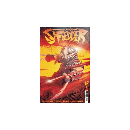 TEENAGE MUTANT NINJA TURTLES SHREDDER 1 CVR E FOIL SANTOLOUCO