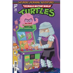 TMNT SATURDAY MORNING ADV 28 CVR B HUNTING