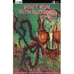 DONT RUN WITH SCISSORS 3 CVR A STEFANO CARDOSELLI