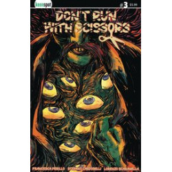 DONT RUN WITH SCISSORS 3 CVR B LORENZO SCARAMELLA