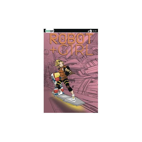 ROBOT GIRL 9 CVR B SURFS UP