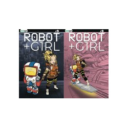 ROBOT GIRL 9 CVR C HOLOFOIL FLIPBOOK