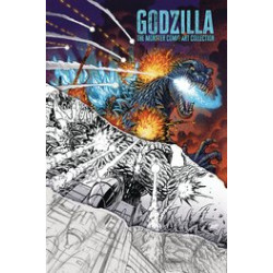 GODZILLA MONSTER COMIC ART COLL HC 