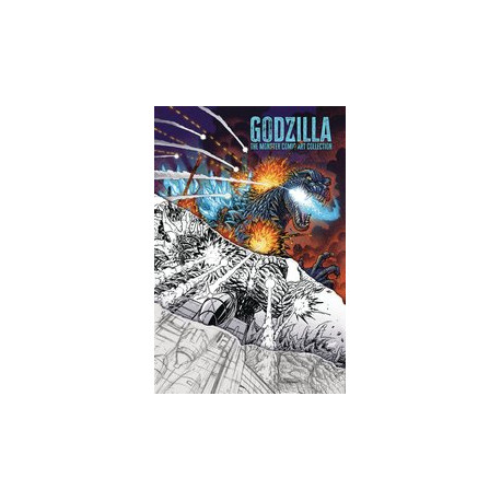 GODZILLA MONSTER COMIC ART COLL HC 