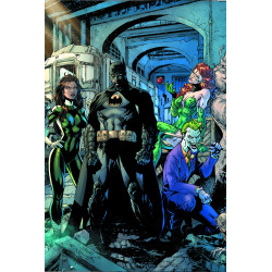 BATMAN 163 CVR A JIM LEE SCOTT WILLIAMS BATMAN CONNECTING MIDDLE ALTERNATE COLOR