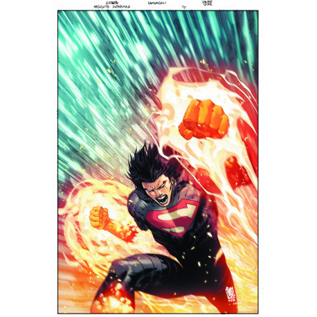 ABSOLUTE SUPERMAN 10 CVR C GIUSEPPE CAMUNCOLI CARD STOCK VAR