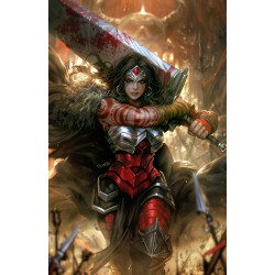 ABSOLUTE WONDER WOMAN 11 CVR B DERRICK CHEW CARD STOCK VAR