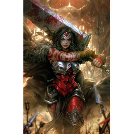 ABSOLUTE WONDER WOMAN 11 CVR B DERRICK CHEW CARD STOCK VAR