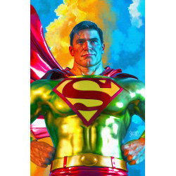 SUPERMAN UNLIMITED 4 CVR B MARK SPEARS CARD STOCK VAR