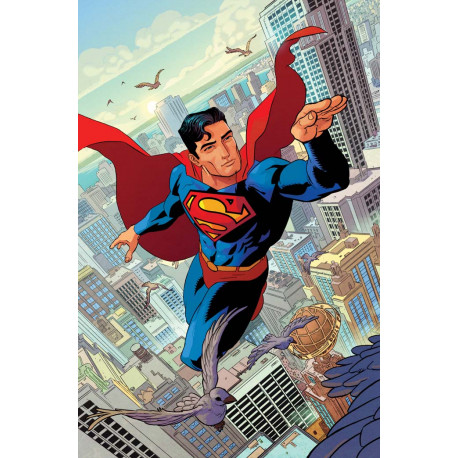 SUPERMAN UNLIMITED 4 CVR C HAYDEN SHERMAN CARD STOCK VAR