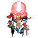 JUSTICE LEAGUE RED 1 OF 6 CVR A CLAYTON HENRY