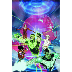 JUSTICE LEAGUE RED 1 OF 6 CVR B CARMINE DI GIANDOMENICO CARD STOCK VAR