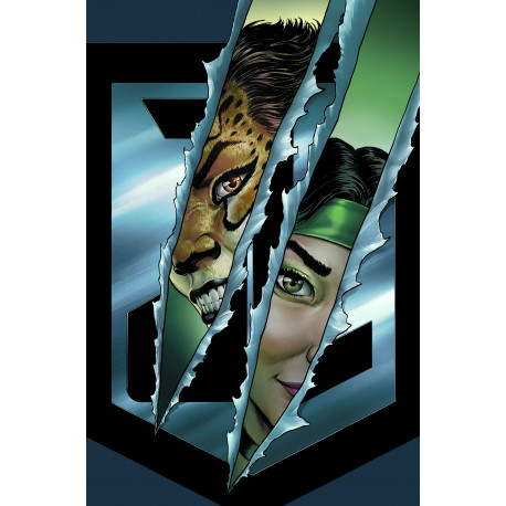 CHEETAH AND CHESHIRE ROB THE JUSTICE LEAGUE 1 OF 6 CVR A NICOLA SCOTT