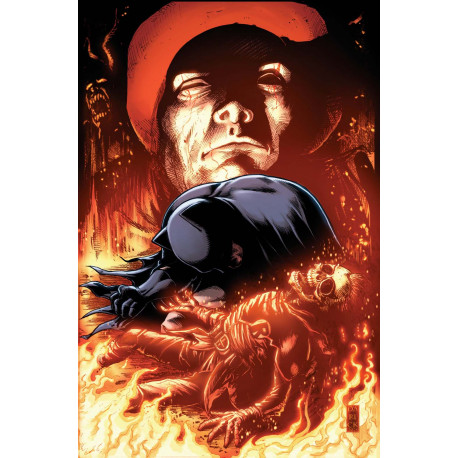 BATMAN AND ROBIN 24 CVR B DARICK ROBERTSON CARD STOCK VAR