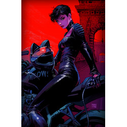 CATWOMAN 78 CVR C DAN PANOSIAN CARD STOCK VAR