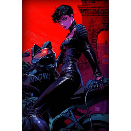 CATWOMAN 78 CVR C DAN PANOSIAN CARD STOCK VAR