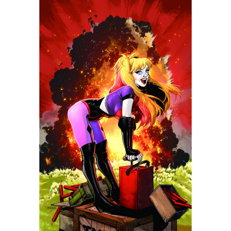 HARLEY QUINN 53 CVR C MAHMUD ASRAR CARD STOCK VAR