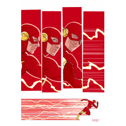 FLASH 24 CVR D BRUNO REDONDO ARTIST SPOTLIGHT CARD STOCK VAR