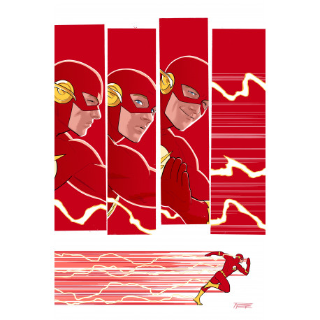 FLASH 24 CVR D BRUNO REDONDO ARTIST SPOTLIGHT CARD STOCK VAR