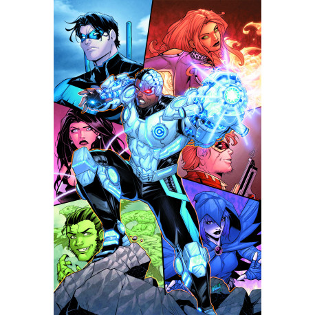 TITANS 26 CVR C TRAVIS MERCER CARD STOCK VAR