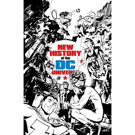 NEW HISTORY OF THE DC UNIVERSE 3 OF 4 CVR A CHRIS SAMNEE