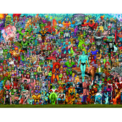 NEW HISTORY OF THE DC UNIVERSE 3 OF 4 CVR D SCOTT KOBLISH LEGACY CARD STOCK VAR