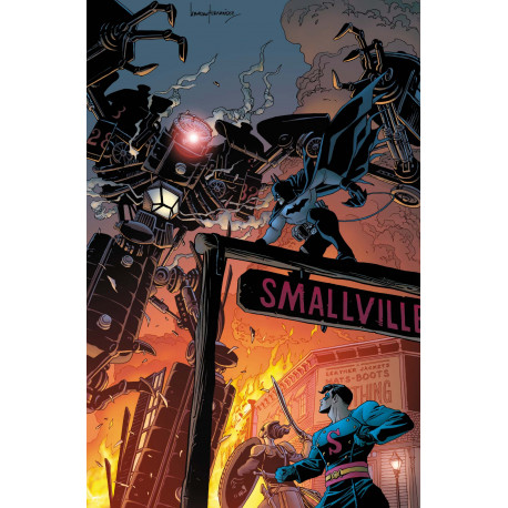 BATMAN GOTHAM BY GASLIGHT A LEAGUE FOR JUSTICE 2 OF 6 CVR A LEANDRO FERNANDEZ