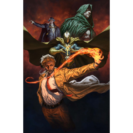 DC VS VAMPIRES WORLD WAR V 12 OF 12 CVR C DAT PHAN CARD STOCK VAR