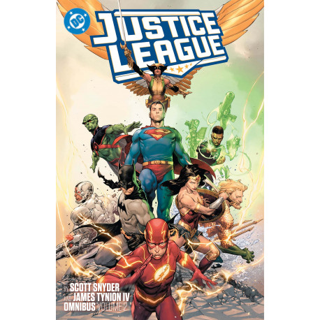 JUSTICE LEAGUE BY SCOTT SNYDER AND JAMES TYNION IV OMNIBUS HC VOL 02