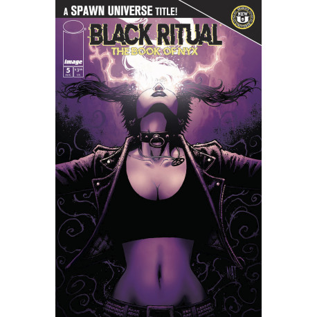 SPAWN BLACK RITUAL THE BOOK OF NYX 5 OF 7 CVR A NAT JONES