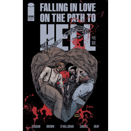 FALLING IN LOVE ON THE PATH TO HELL 11 CVR A GARRY BROWN MR 