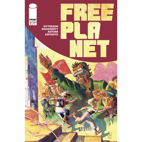FREE PLANET 4 CVR A JED DOUGHERTY