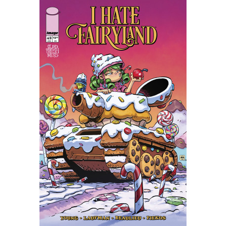 I HATE FAIRYLAND 43 CVR A DEREK LAUFMAN JEAN FRANCOIS BEAULIEU MR 