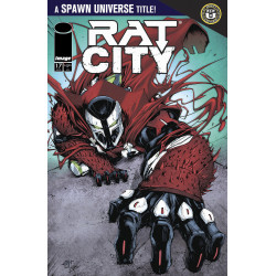 SPAWN RAT CITY 17 CVR B JONATHAN URIBE VAR