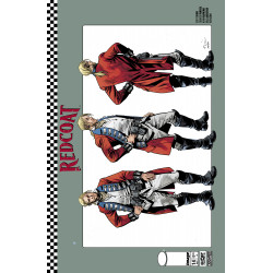 REDCOAT 14 CVR C BRYAN HITCH BRAD ANDERSON DESIGN VAR